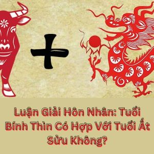 Luận Giải Hôn Nhân: Tuổi Bính Thìn Có Hợp Với Tuổi Ất Sửu Không?